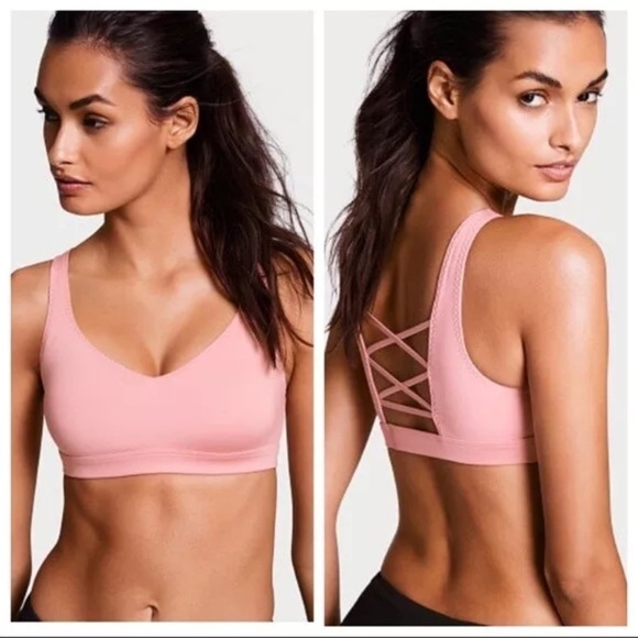 Victoria's Secret Other - Victoria Sport Ballet Pink Size Medium Strappy Sports Bra